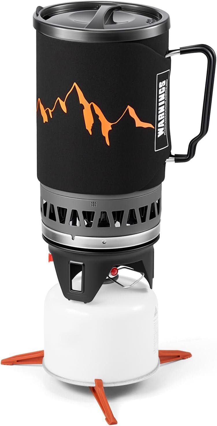 1.4L isobutane stove and pot kit