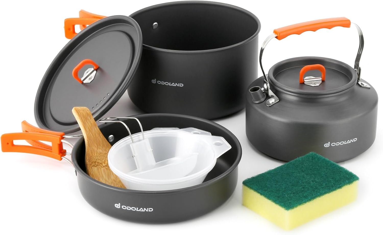 camping pots and pans set by Odoland