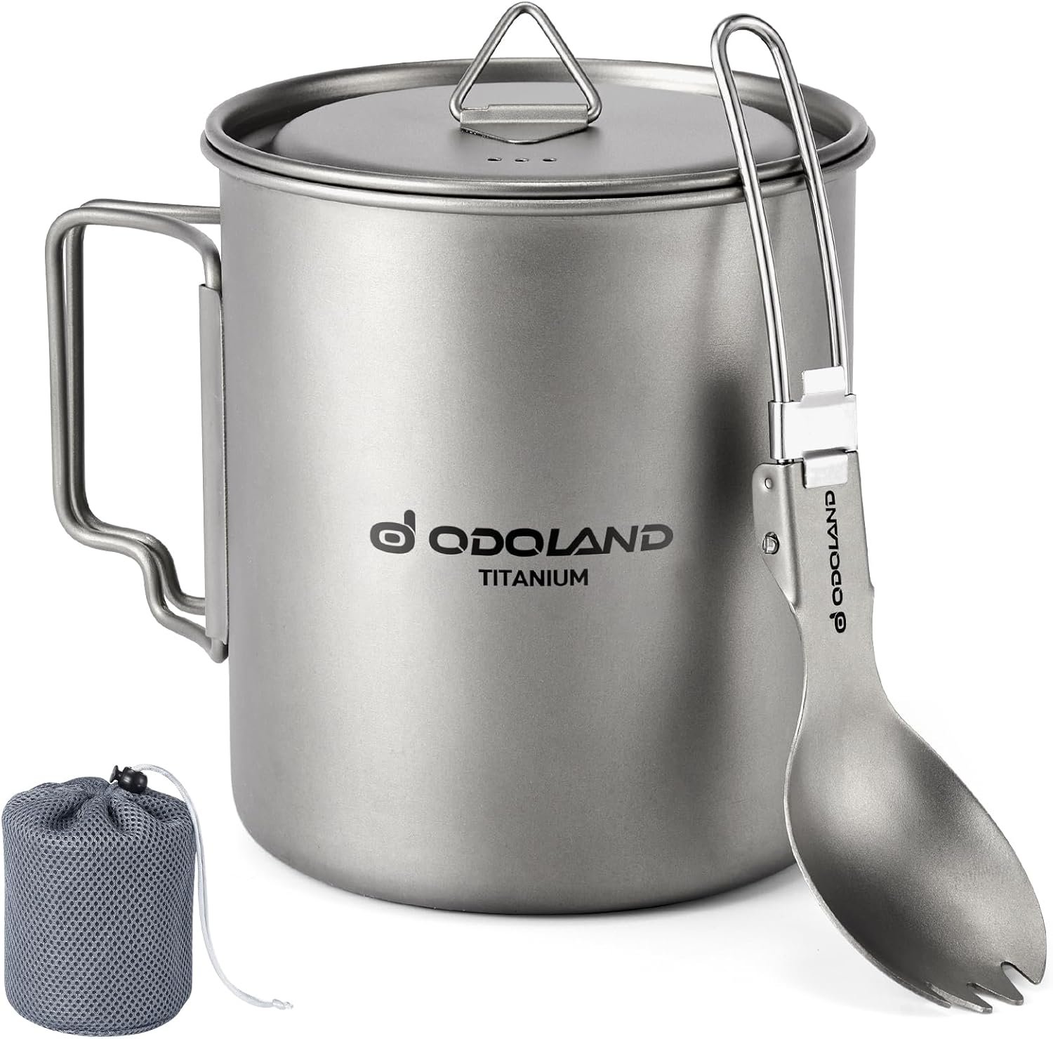 titanium camping pot by Odoland